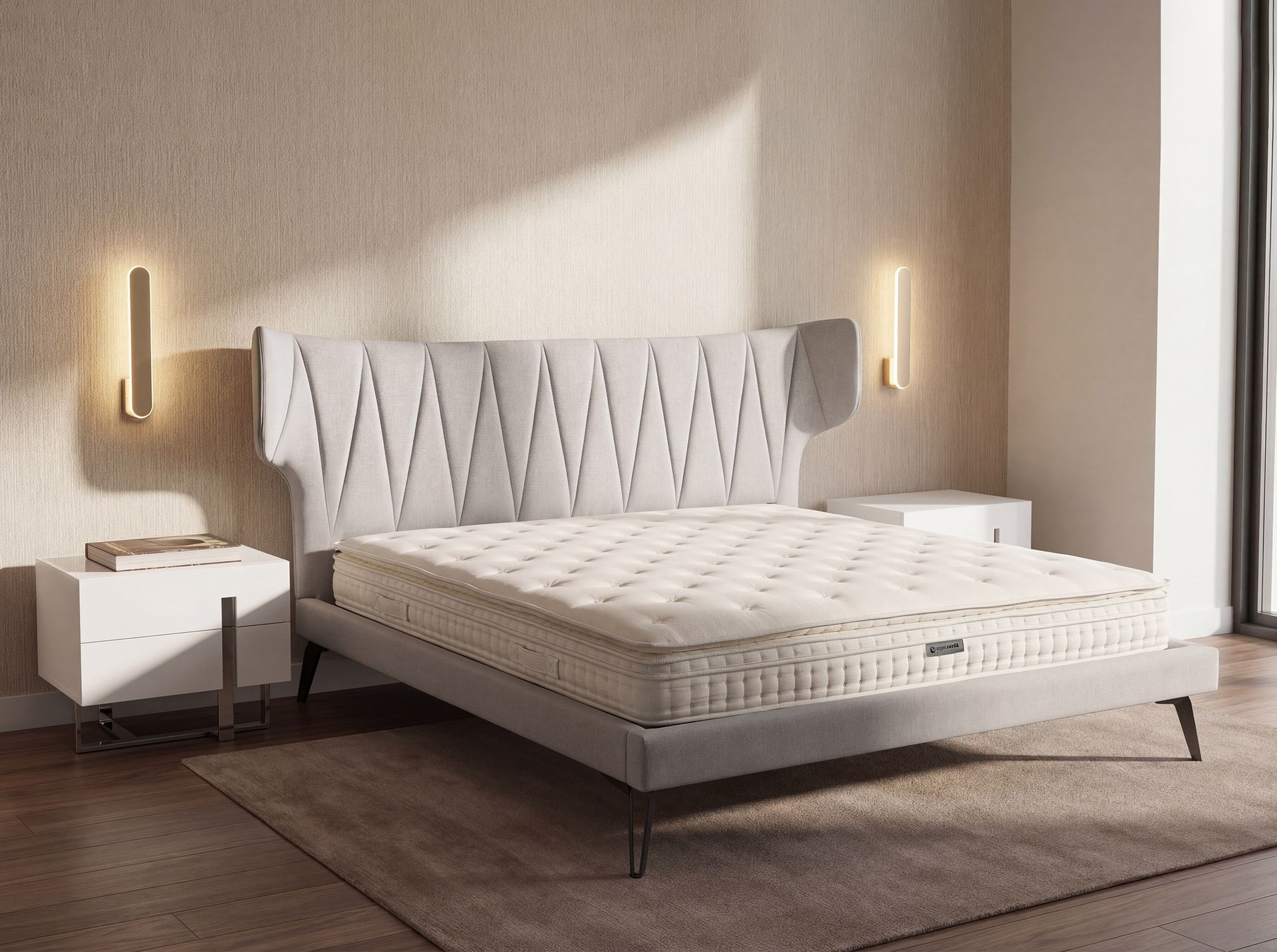 Boxspring Bed vs. Upholstered Bed | Maison de Cocon