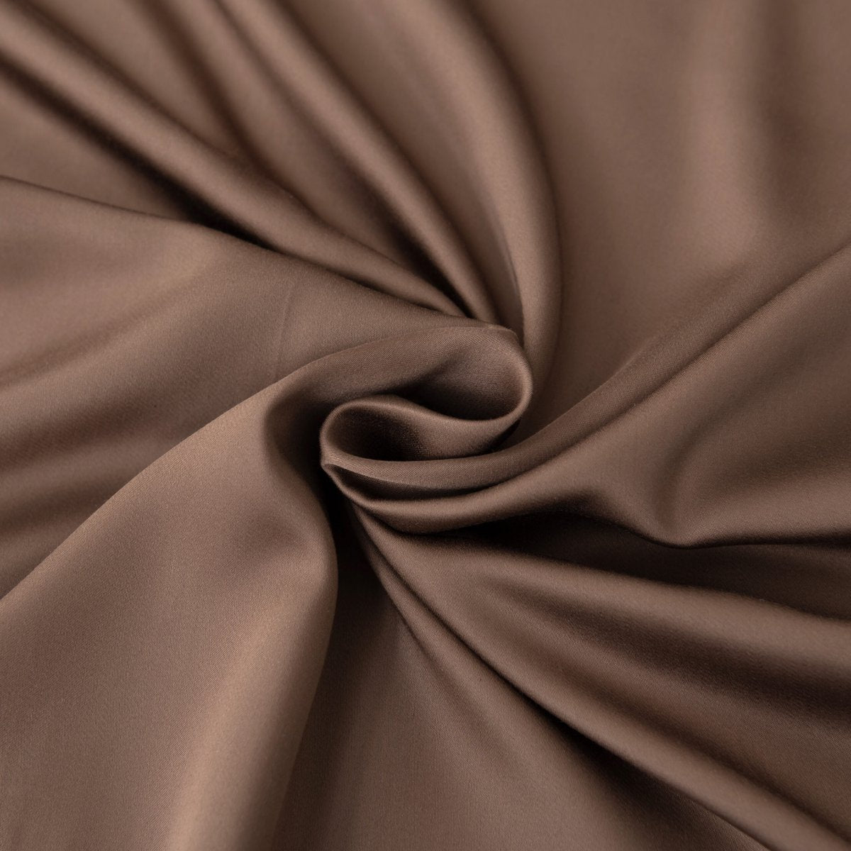 Bambus-Bettwäscheset für 1 Person, Coffee Brown, 400TC