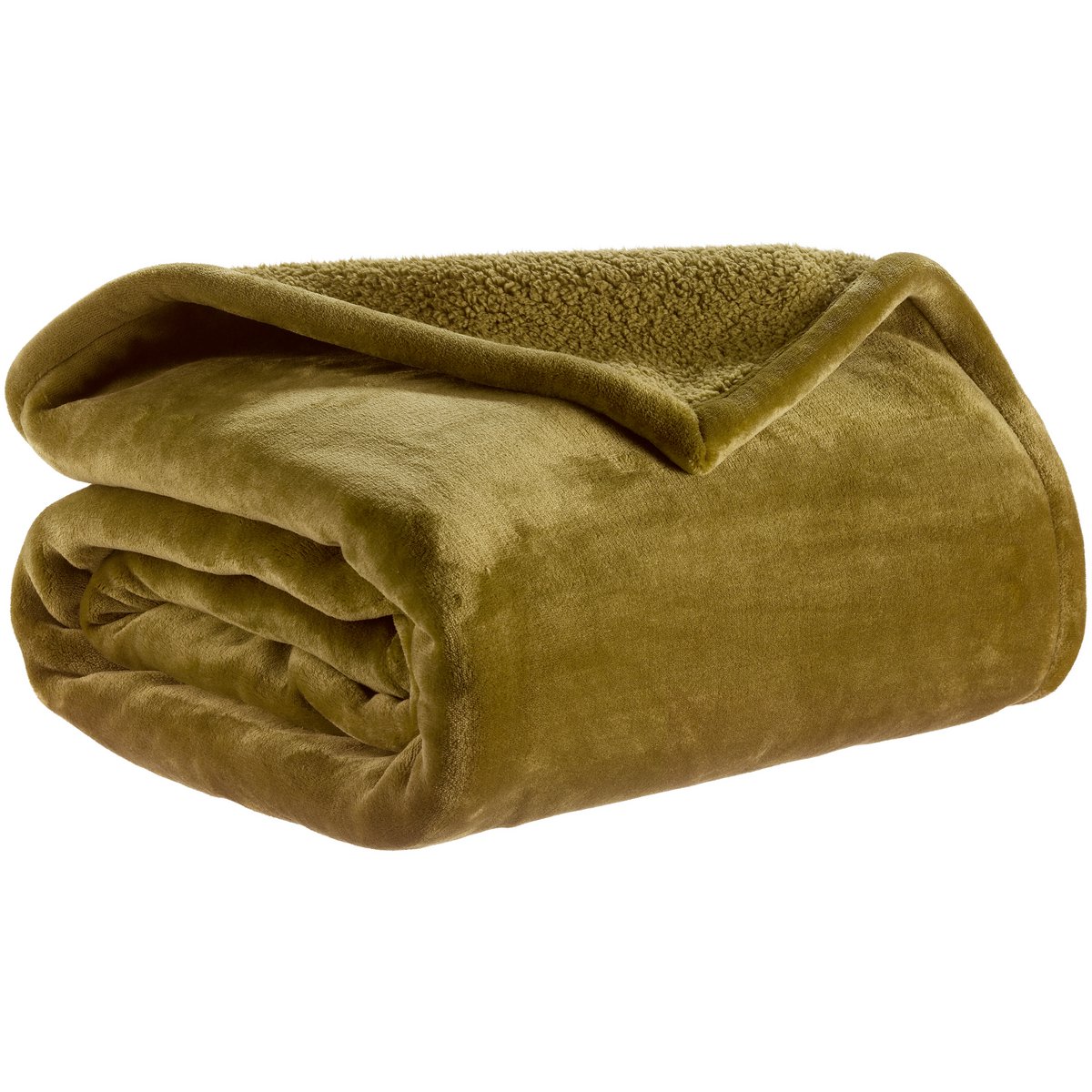 Michka double-sided bedspread in rosemary, 220×240 cm