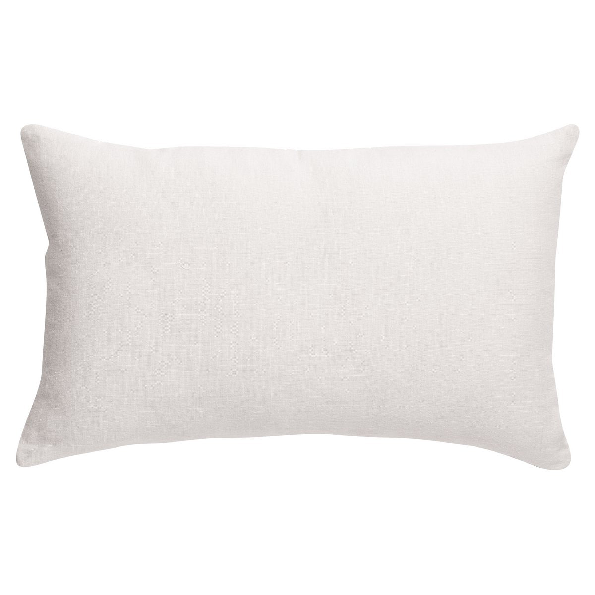Zeff linen and cotton cushion in White, 30×50 cm