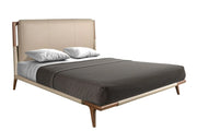 Bremen 180x200 Polsterbett Kunstleder LENO color mink main