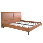 Bild in Galerie anzeigen, Wiesbaden 180x200 Polsterbett Kunstleder LENO color braun frame