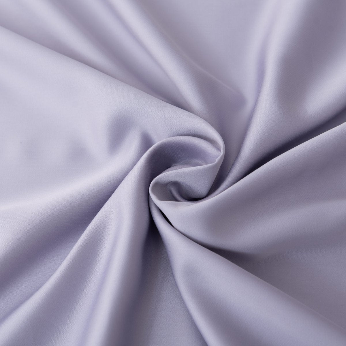 Close-up of swirled Lavender Mist bamboo fabric