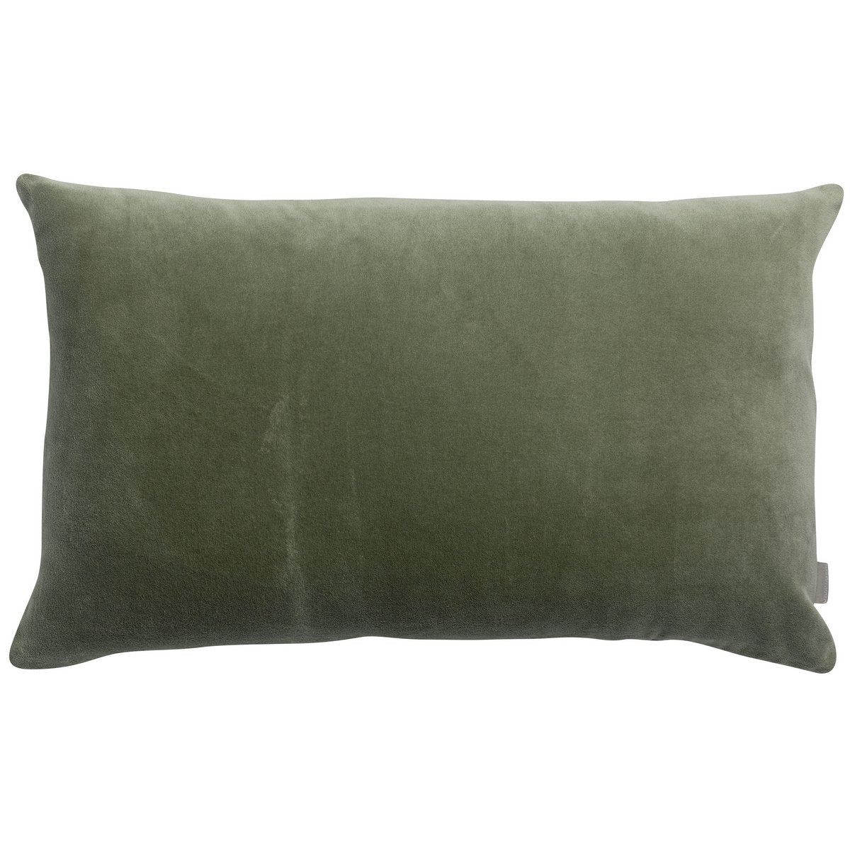 Elise cotton velvet cushion in Verbena, 30×50 cm
