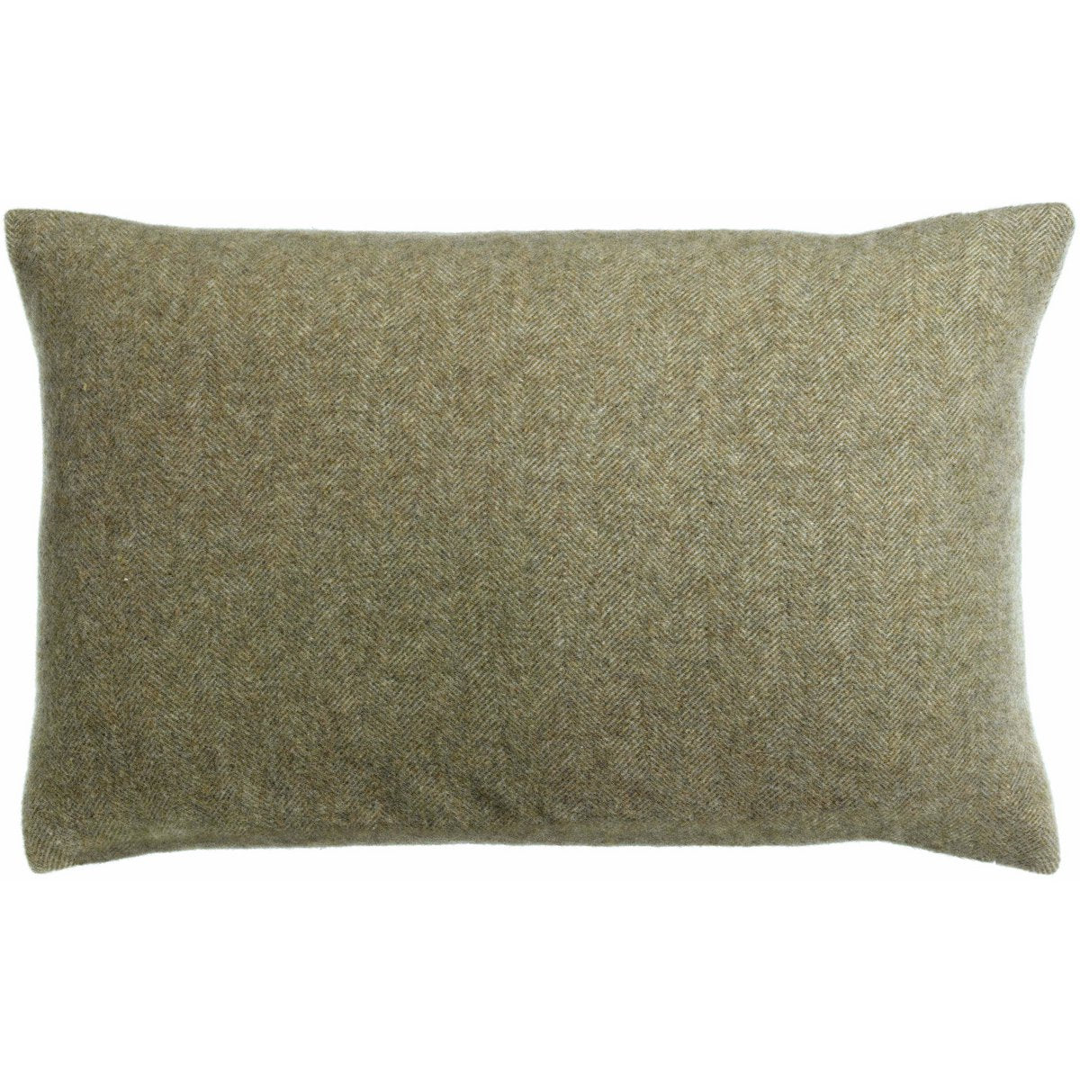 Kissen Carina in Oliv, 40 × 65 cm