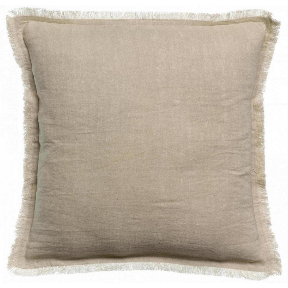 Laly-Kissen aus Flachs, 45 × 45 cm