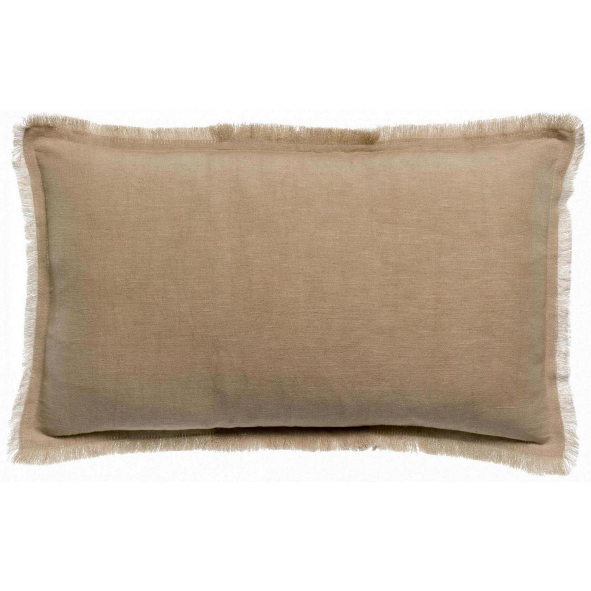 Laly-Kissen in der Farbe „Kiesel“, 30 × 50 cm
