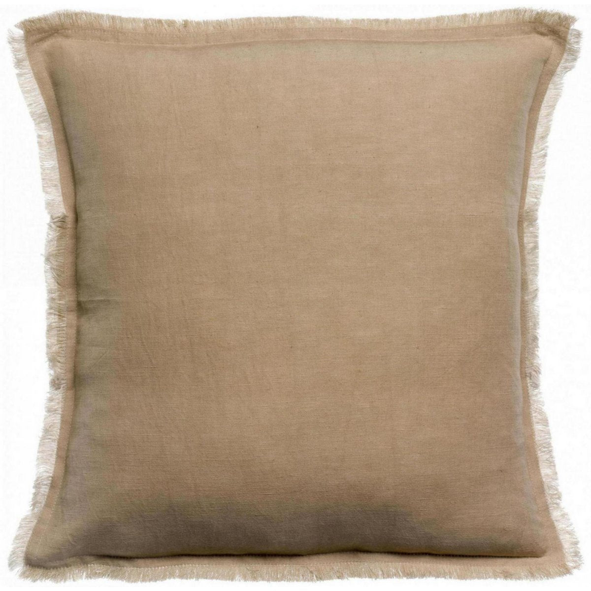 Laly-Kissen in der Farbe „Kiesel“, 45 × 45 cm