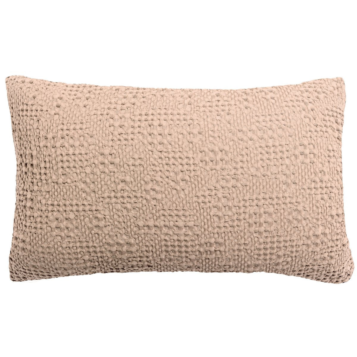 Kissen Tana aus Baumwolle in der Farbe „Muskat“, 40 × 65 cm