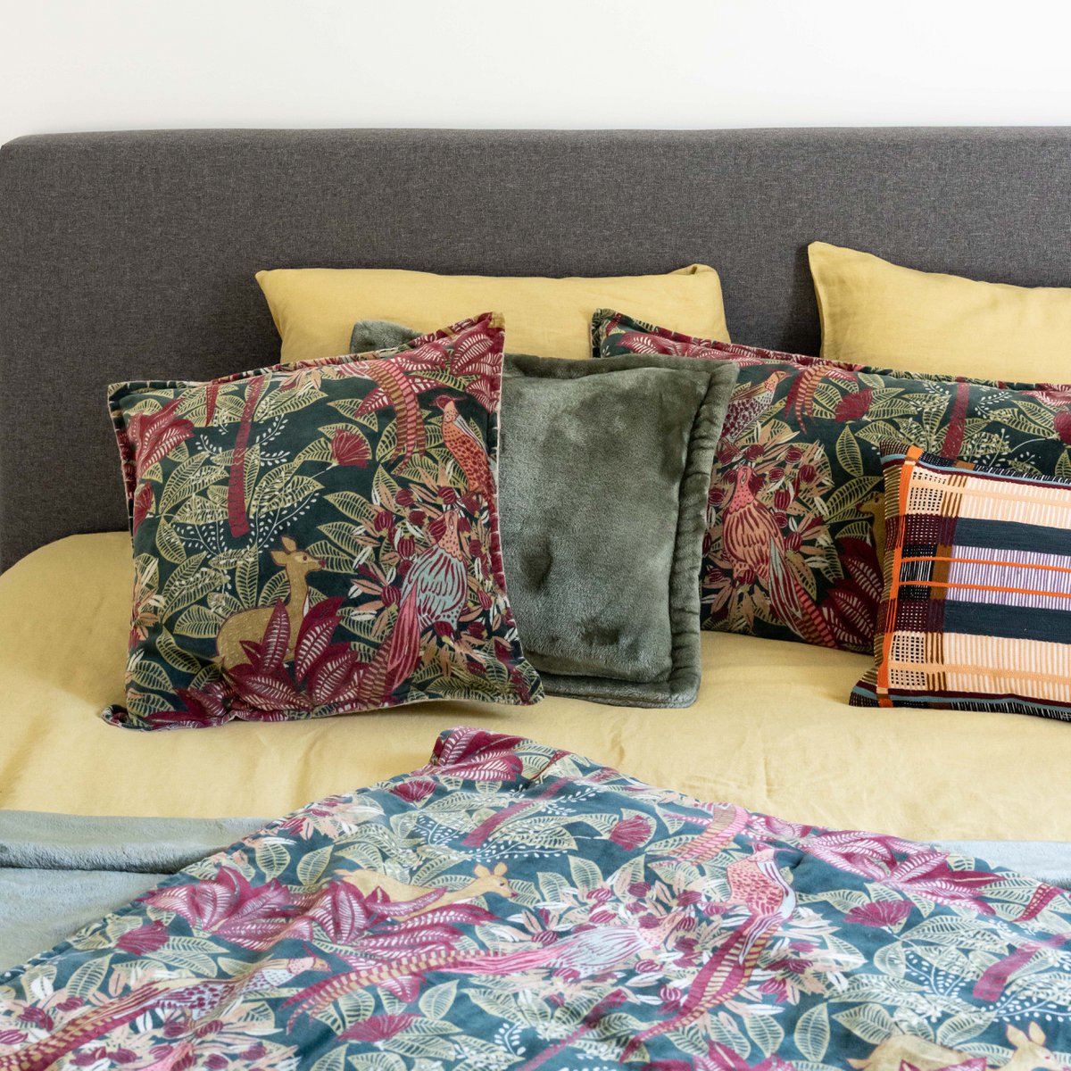 Tender cushion in Thyme, 50×50 cm