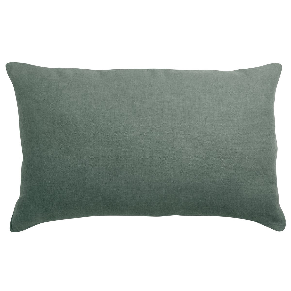 Zeff linen and cotton cushion in Thyme, 40×65 cm